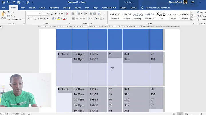 How to Copy and Paste Tables Without Losing Formatting in Word Document