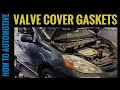 How to Replace Front and Rear Valve Cover Gaskets on a 2004-2010 Toyota Sienna with 3.3L Engine