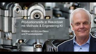 Webinar: Produktionsreife in Rekordzeit mit Methode Robust Design &amp; Engineering-KI Analyser®
