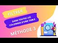 Méthode 3 : Recherche partout dans une table