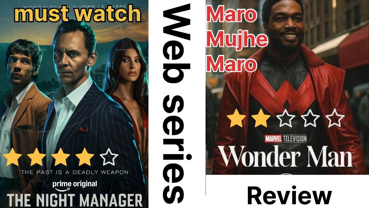 THE NIGHT MANAGER & Wonder Man [ Hollywood ] web series hindi review | @shashanks521