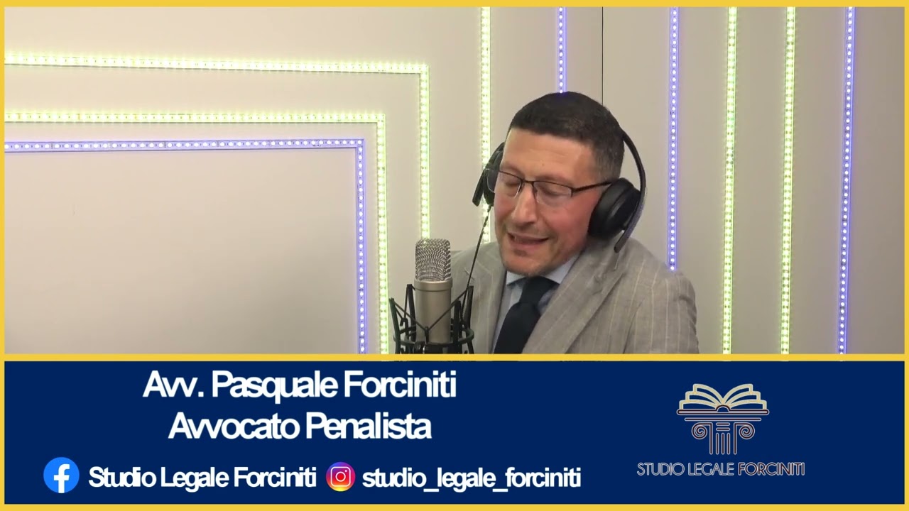 Avv. Pasquale Forciniti - Affidamento in prova ai servizi sociali