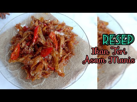 Resep ikan teri asam manis ala rumahan