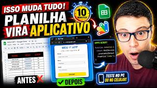 Como Transformar Planilha em Aplicativo Web