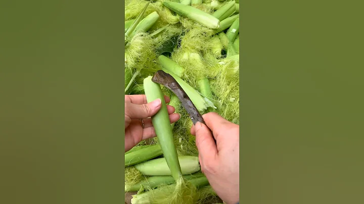 What Is Good Recipes For Baby Corn And The Corn Silk ? #satisfying #agriculture - DayDayNews
