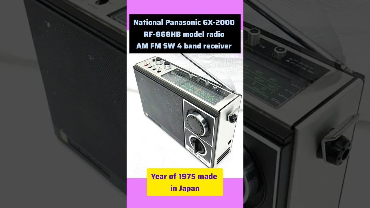 national Panasonic World Boy 2000GX レトロ World boyナショナル