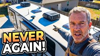 I Stopped Resealing My RV Roof & Did This 5 Things Instead