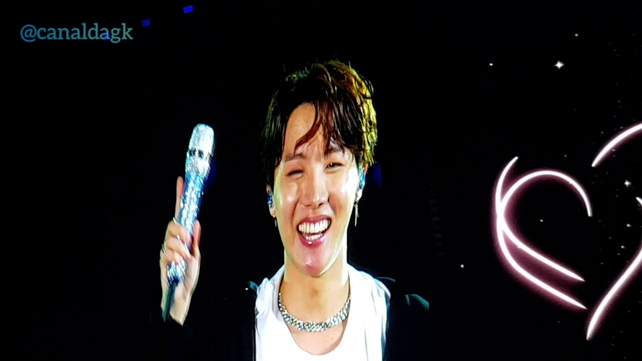 Show do BTS no Brasil 20190525 - BTS falando em português completo [fancam]