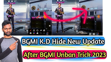 How To Hide KD In BGMI 2023 Hindi | BGMI Ki K.D/F.D Kaise Hide Kare 2023