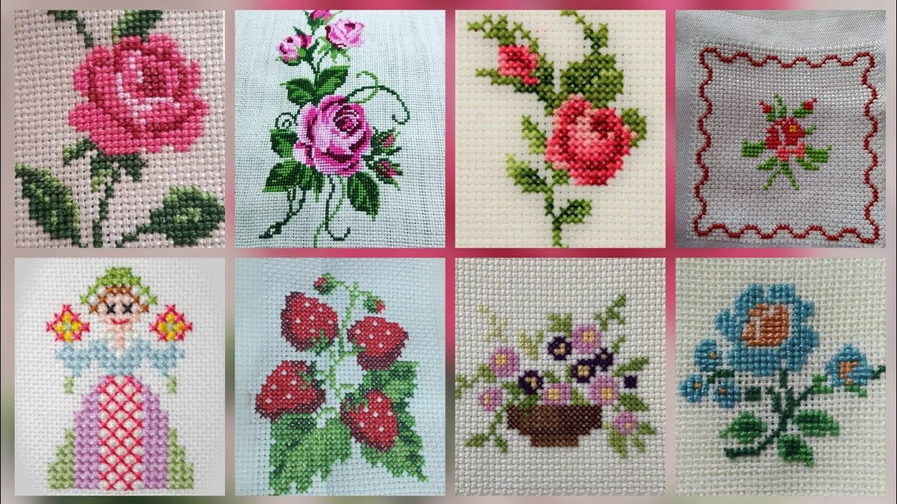 #1 Stunning & Elegant Cross stitch patterns/Charsuti Embroidery Design Ideas Hand made Embroidery