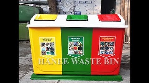 Thùng rác công cộng 60 lít, 90 lít, 120 lít, 240 lít, 660 lít