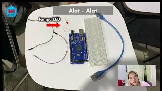 TUTORIAL ARDUINO SEDERHANA-Rangkaian LED FlipFlop-STMIK WIDYA UTAMA
