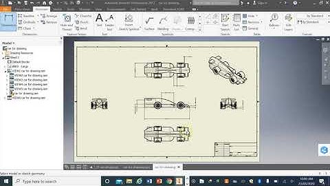 PART 2: Engineering Drawing with Autodesk Inventor (F1 in Schools)