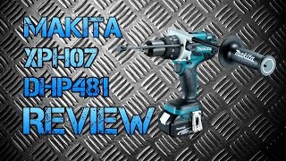 Makita XPH07 DHP481 Review & comparison with DeWALT & Milwaukee - YouTube