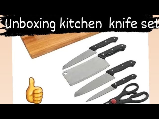 Unboxing Kitchen King Knife Set (6pcs) 