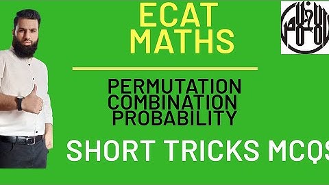 Short tricks for Permutations & Combination , ECAT Preaparation , Aptitude tests