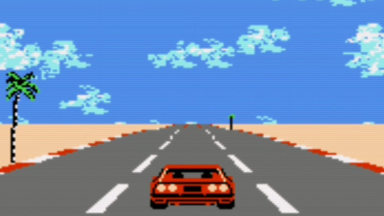 Rad Racer | Gameplay NES HD 1080p - YouTube