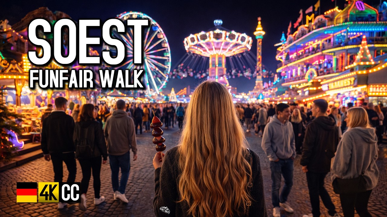Soest Allerheiligenkirmes – Europe's largest old town fair in [4K]