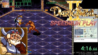 Wizard Fire (Dark Seal 2) - 1CC Speedrun Play / ダークシール II / 다크 실 2 스피드런