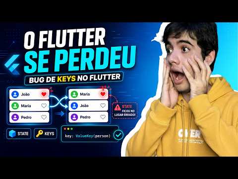 O SEGREDO para controlar o ESTADO dos seus Widgets (Flutter Keys)