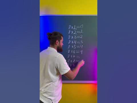 Красивый способ умножения на 8 🤓 - YouTube