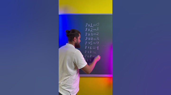 Красивый способ умножения на 8 🤓