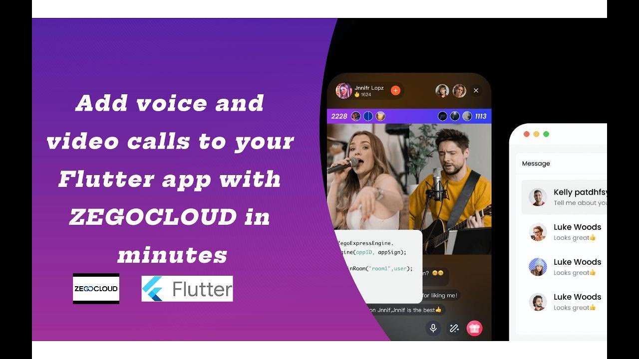 Add voice and video calls to your Flutter app with ZEGOCLOUD in minutes ...