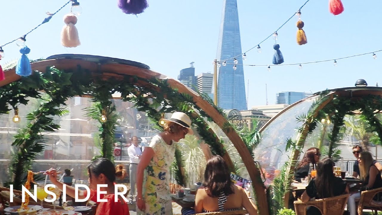 Why These Dining Pods In London Get 9,000 Bookings In A Day - YouTube
