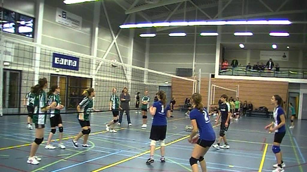Volleybal wedstrijd 28 januari. - YouTube
