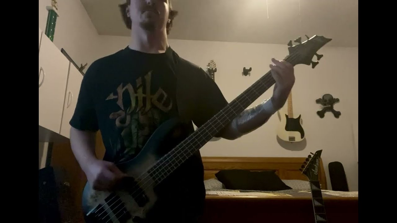 Nile - Kafir! (bass cover)