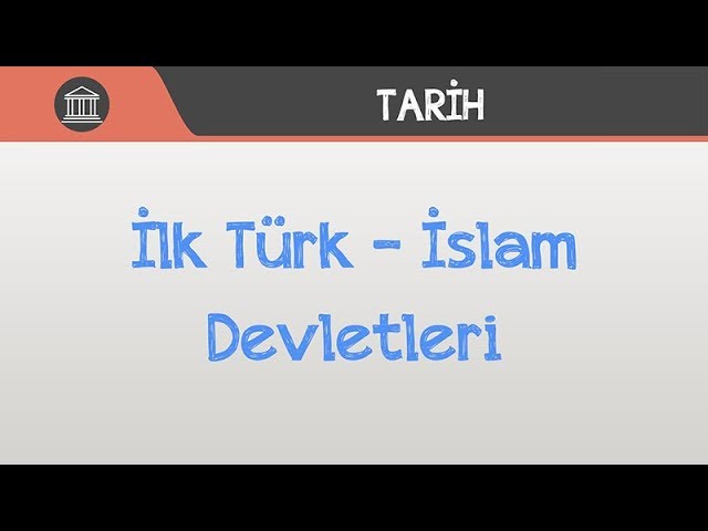 Ilk Turk Islam Devletleri Youtube