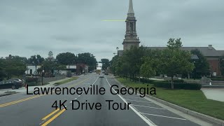 Lawrenceville Georgia 4K Drive Tour 