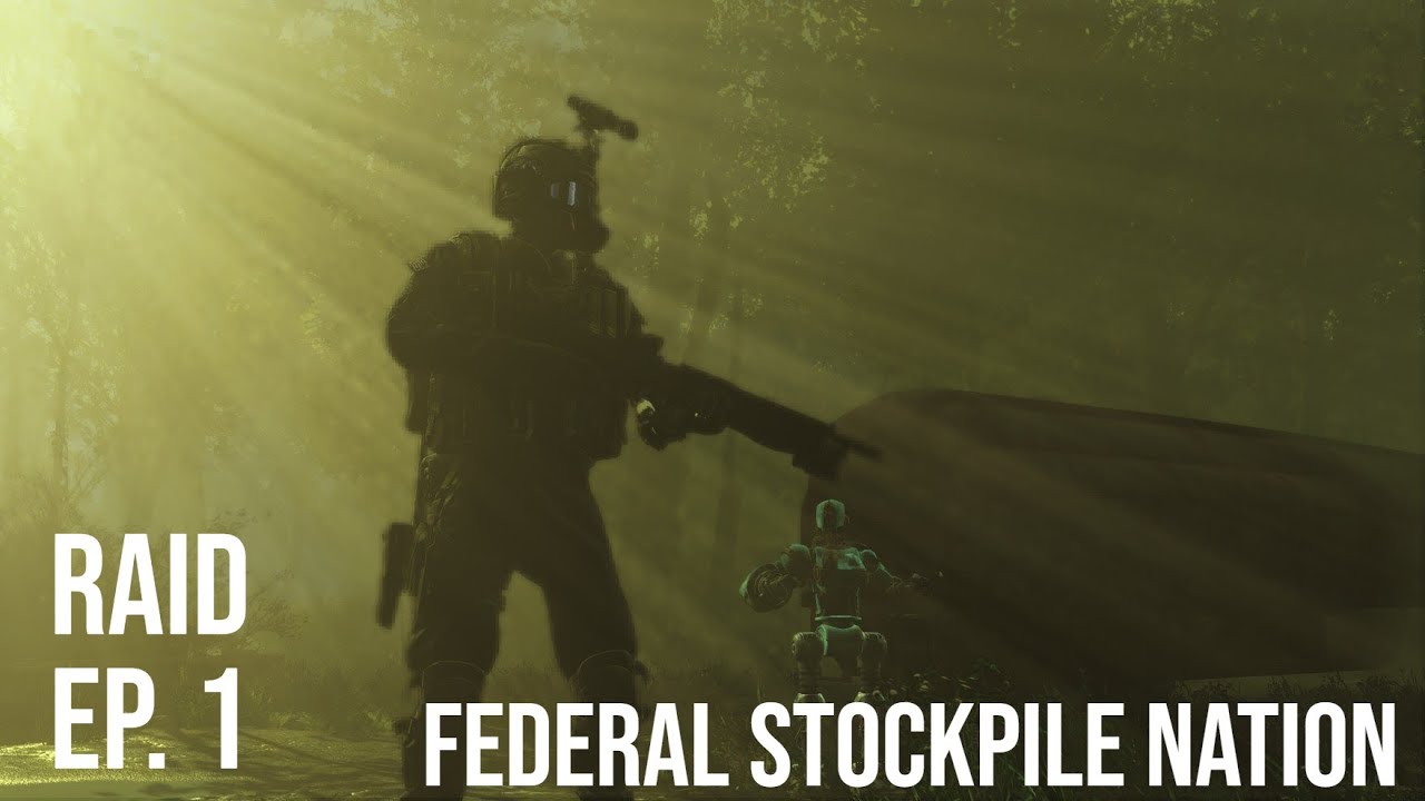 Raid episode. 1 Federal Stockpile Nation Fallout 4 modded gameplay ...