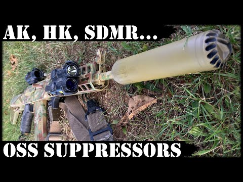 AK, HK, SDMR, 24mm, 26mm and 14-1LH mm - OSS Suppressors!