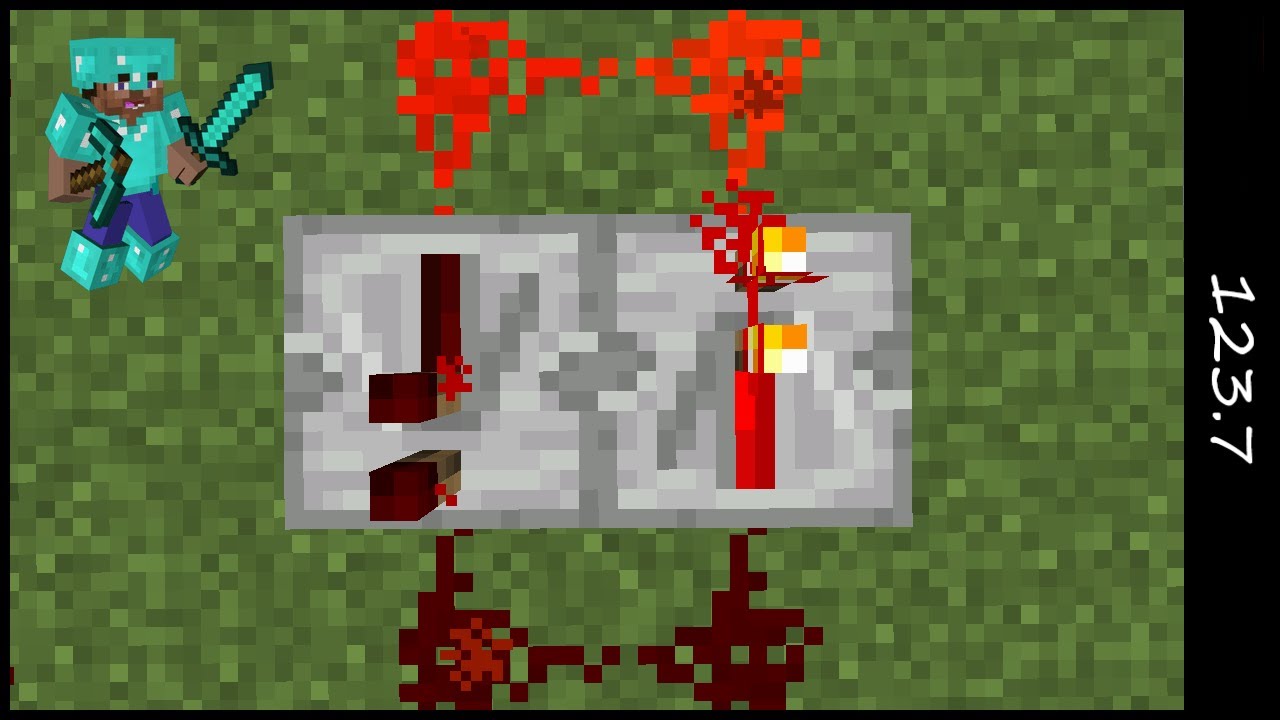 COMMENT FAIRE UNE CLOQUE DE REDSTONE - YouTube