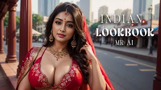 [4K] Ai Art Indian Lookbook Girl Al Art Video - Modern City