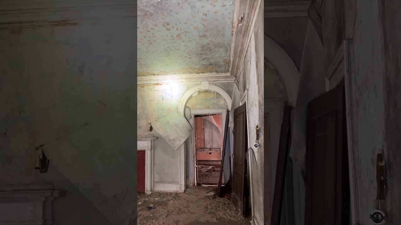 Woodburne Mansion  upper Darby PA  Building collapse