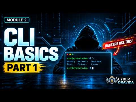 Capa de Linux Commands for Beginners CLI Basics Part 1 Linux for Hackers 06