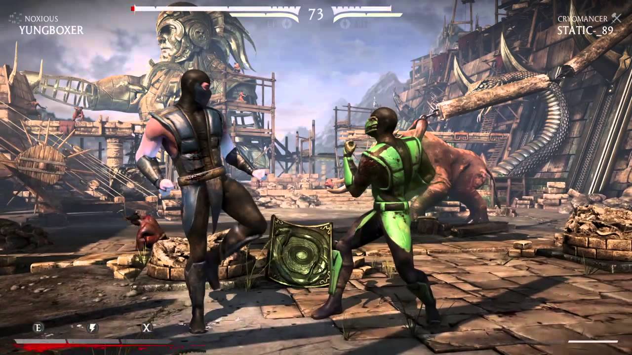 Mortal Kombat X Klassic Scorpion Vs Klassic Sub-Zero [No 