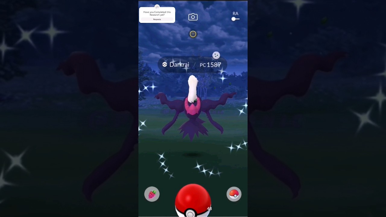 SHINY DARKRAI CAUGHT IN POKÉMON: GO! (Sinnoh Tour Los Angeles 2024)