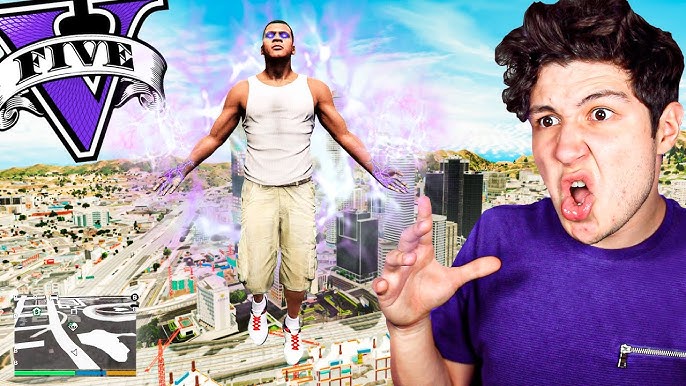 FRANKLIN SALVA el MUNDO de GTA 5! Grand Theft Auto V - GTA V Mods