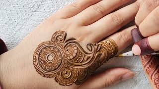 New Beautiful Back Hand Mehndi | Party Design | @mehndibyhayat Henna Design MBH-901