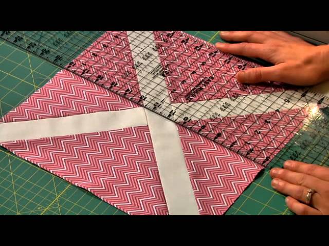 Free quilting lesson: Slashed quilt block from start to finish