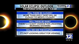 Clouds forecast to obscure Saturday morning's annular eclipse viewing