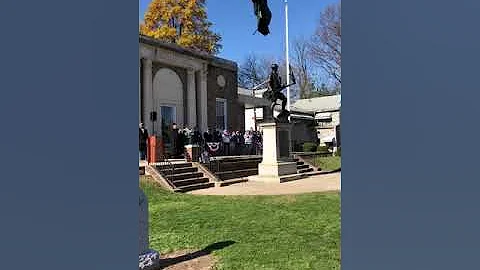 Restored Rock of the Marne Unveling 11-11-18