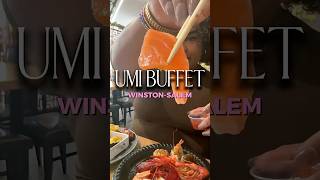 Umi Buffet in Winston-Salem, NC 📍 I had a BLAST at the new location! The food, the variety, the