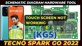 tecno spark go 2022 KG5 Touch Screen Not WORKING | Hardware Schematic Diagram jumper | DMR SOLUTION