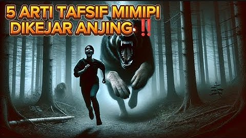 5 ARTI TAFSIR MIMPI DIKEJAR ANJING ‼️