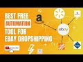🔥🔥  How to Dropship From Amazon to Ebay | Ebay Dropshipping Automation - Free 30 Days Software !!!