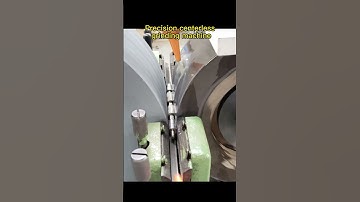 The new small centerless grinding machine centerless grinder can grind with water or dry grinding